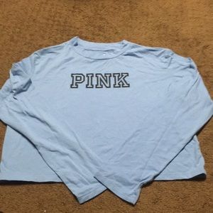 Pink Victoria’s Secret VS XS periwinkle blue EUC